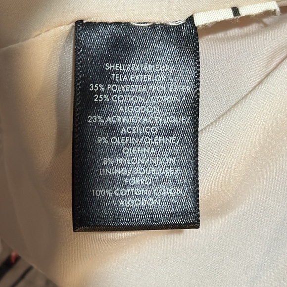 NWT Ann Taylor Textured Tweed Fringe Shift Dress size 6 - Picture 13 of 15